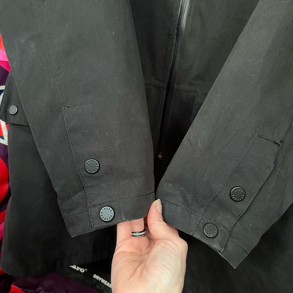 Baro Brockton Jacket Drywear Military Fishtail Black Coat Waterproof Technical - Picture 10 of 16